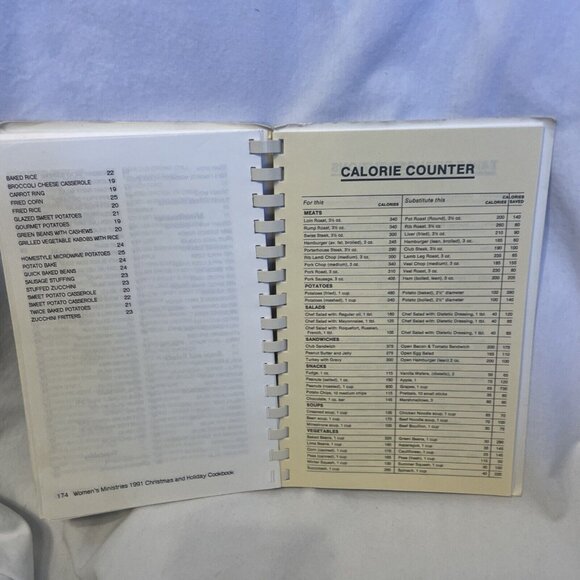 Women's Ministries 1991 Christmas and Holiday Cookbook Walter's Cookbooks Vintag - Picture 11 of 12